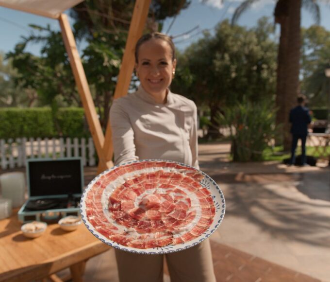 Servicio profesional corte jamon eventos