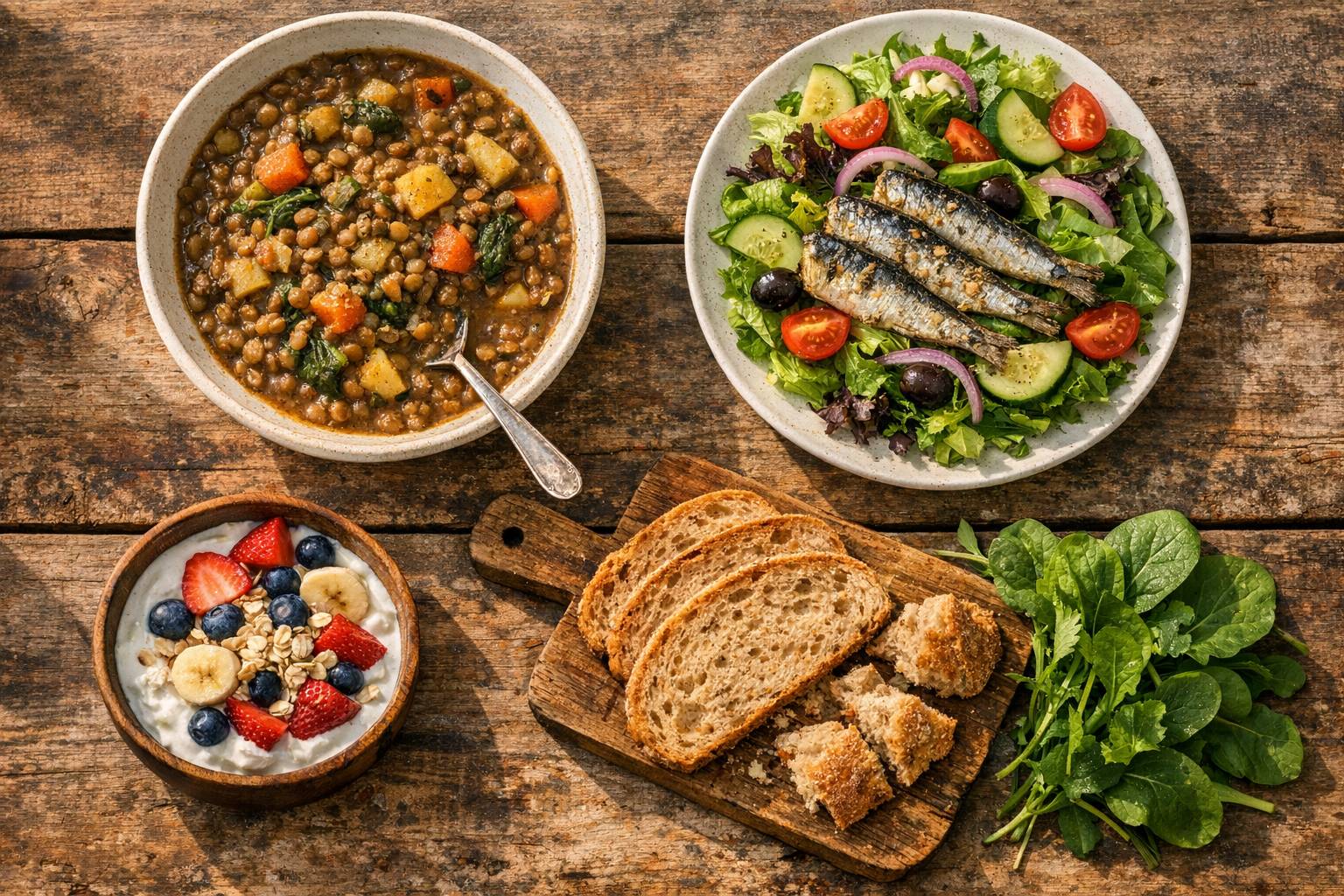 Cómo cuidar tus huesos con una alimentación económica pero completa