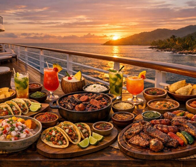 Gastronomía latinoamericana en alta mar: guía de sabores para tu próximo crucero