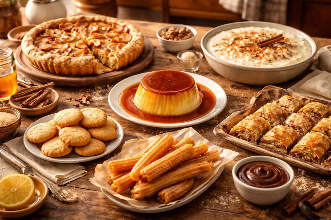 Guía de postres y dulces tradicionales para amantes de la cocina casera