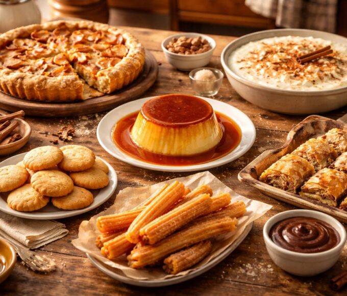 Guía de postres y dulces tradicionales para amantes de la cocina casera