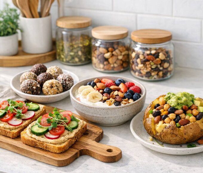 Ideas de snacks caseros para después de hacer deporte sin salir de la cocina