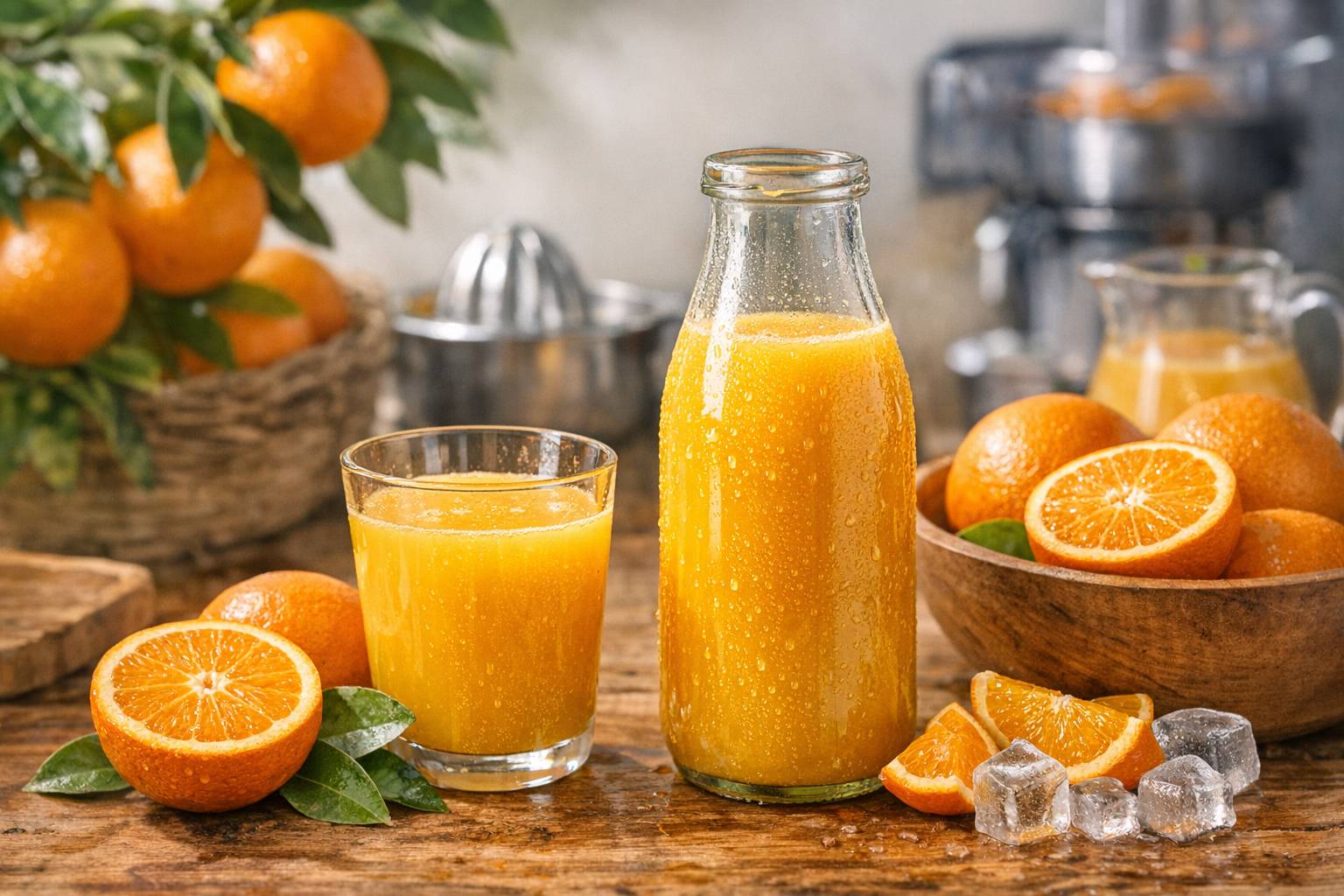 Zumo de naranja NFC: qu&eacute; es, beneficios y por qu&eacute; es distinto al zumo convencional